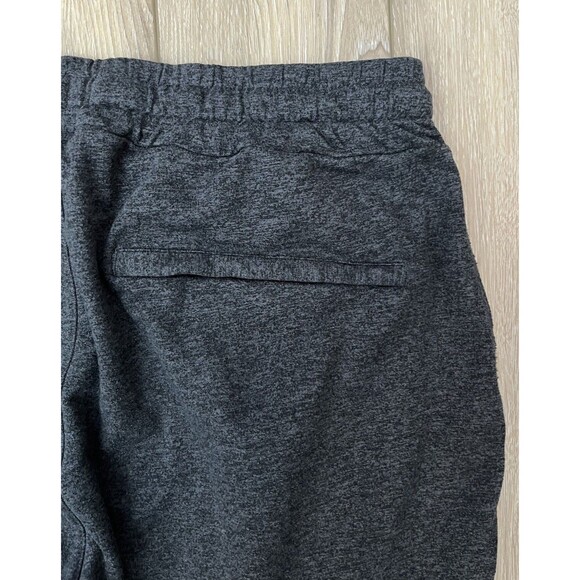 Vuori Men’s Sz L PONTO PERFORMANCE PANTS Drawstring Joggers Heathered Charcoal - Picture 7 of 8